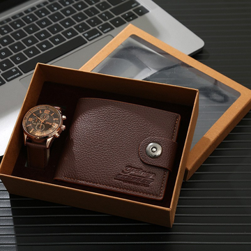 Set de accesorios estilo clásico marrón