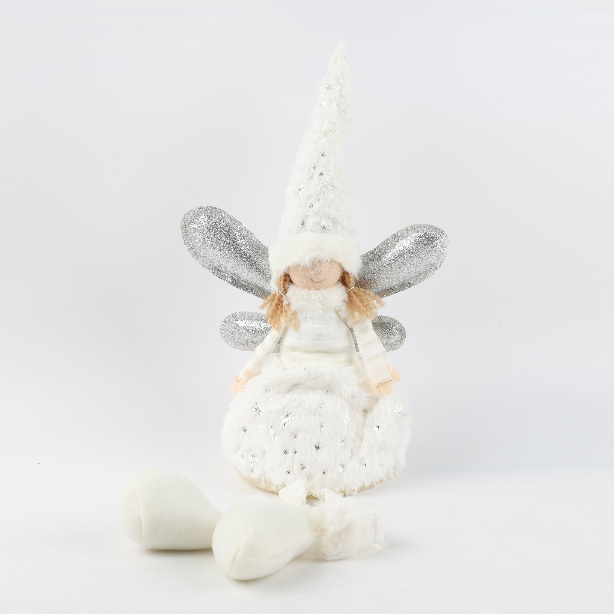 Muñeca Blanca Navideña
