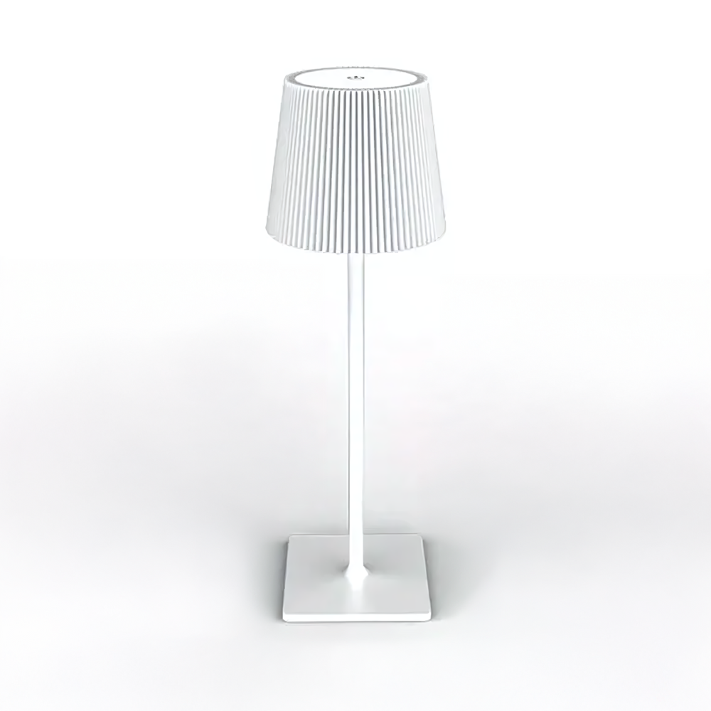 Lámpara de Mesa Inalámbrica Base Cuadrada
