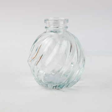 Florero de Vidrio Bol Transparente 7 x 8 cm