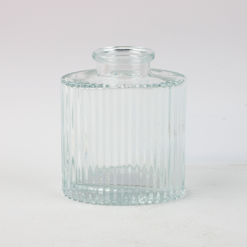 Florero de Vidrio Bot Transparente 7.4 x 8.3 cm