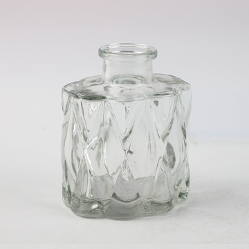 Florero de Vidrio Bot Transparente 6.8 x 8.5 cm