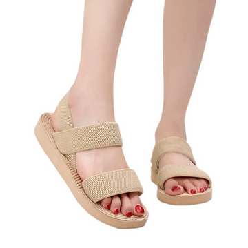Sandalia de Tira con Plataforma