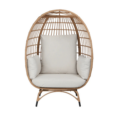 Silla Giratoria de Mimbre