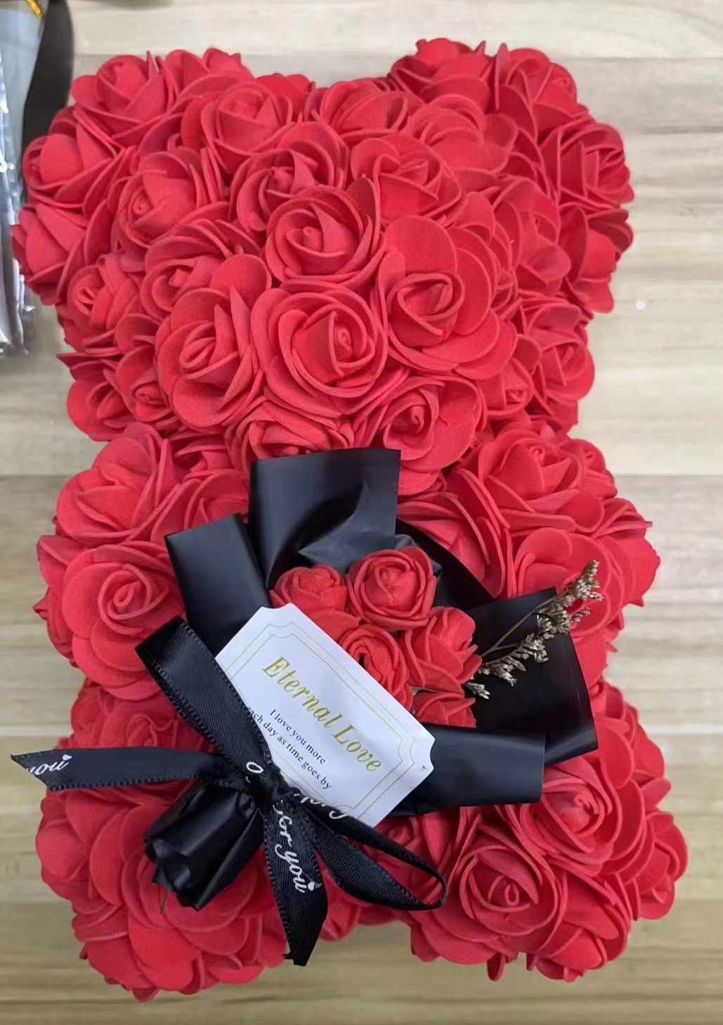 Oso de Rosas Rojo 30cm