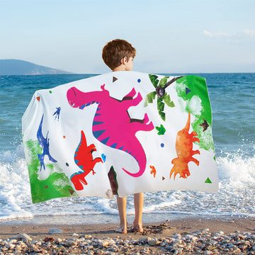 Toalla  de playa Dinosaurios
