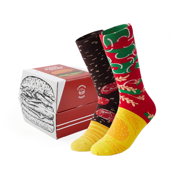 Pack x3 Pares Medias Hamburguesa