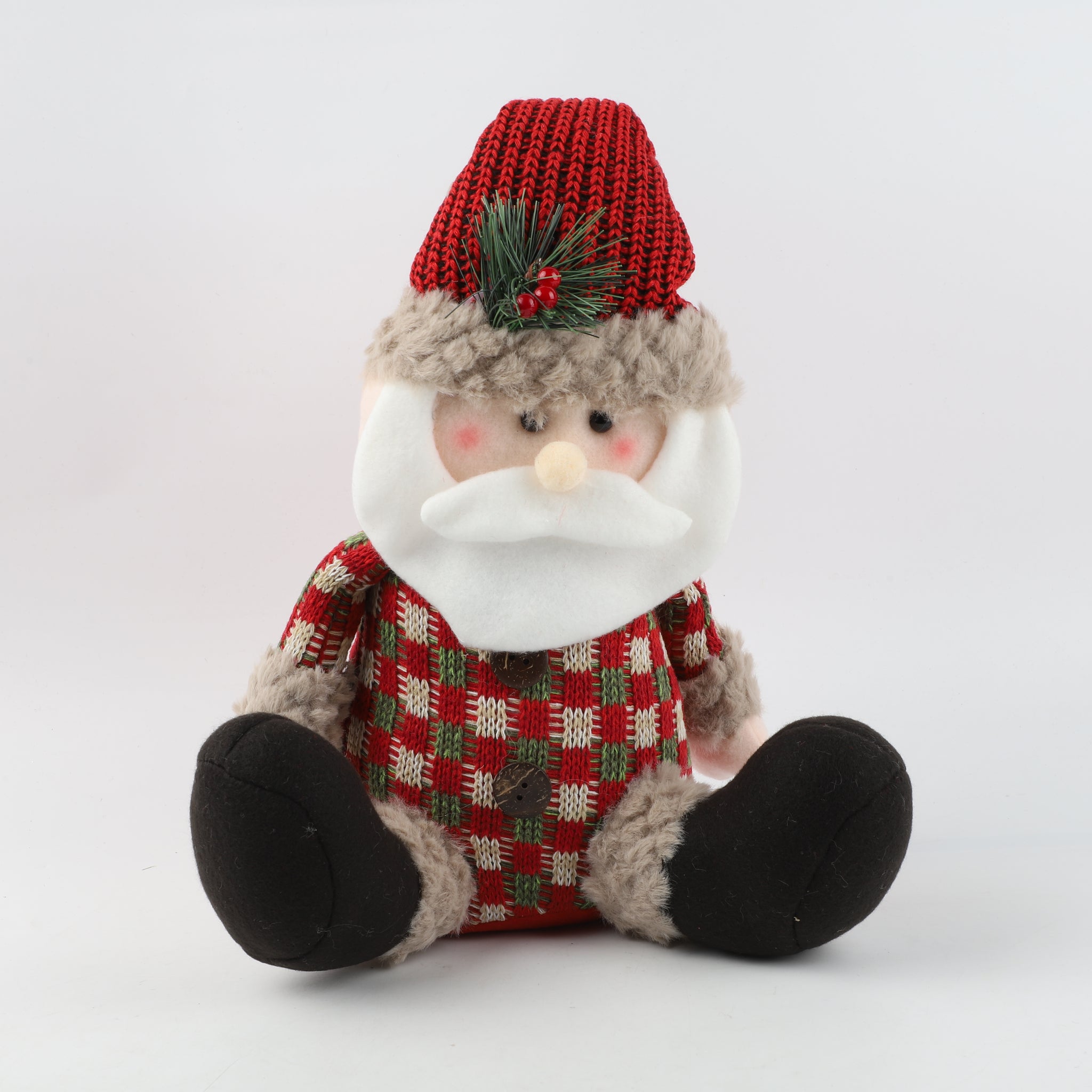 Muñeco Papa Noel Sentado R&V