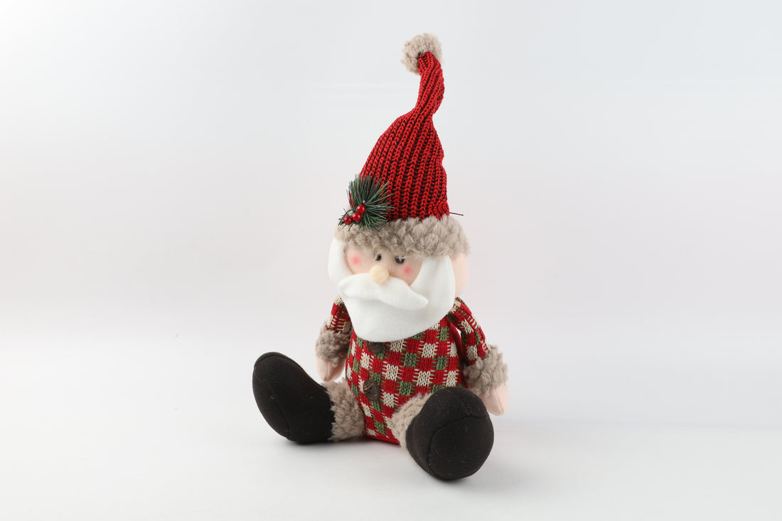 Muñeco Papa Noel Sentado R&V