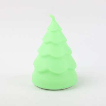 Adorno Arbol Navideño con Luz Verde Claro