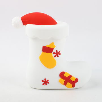 Adorno Botas Navideñas con Luz